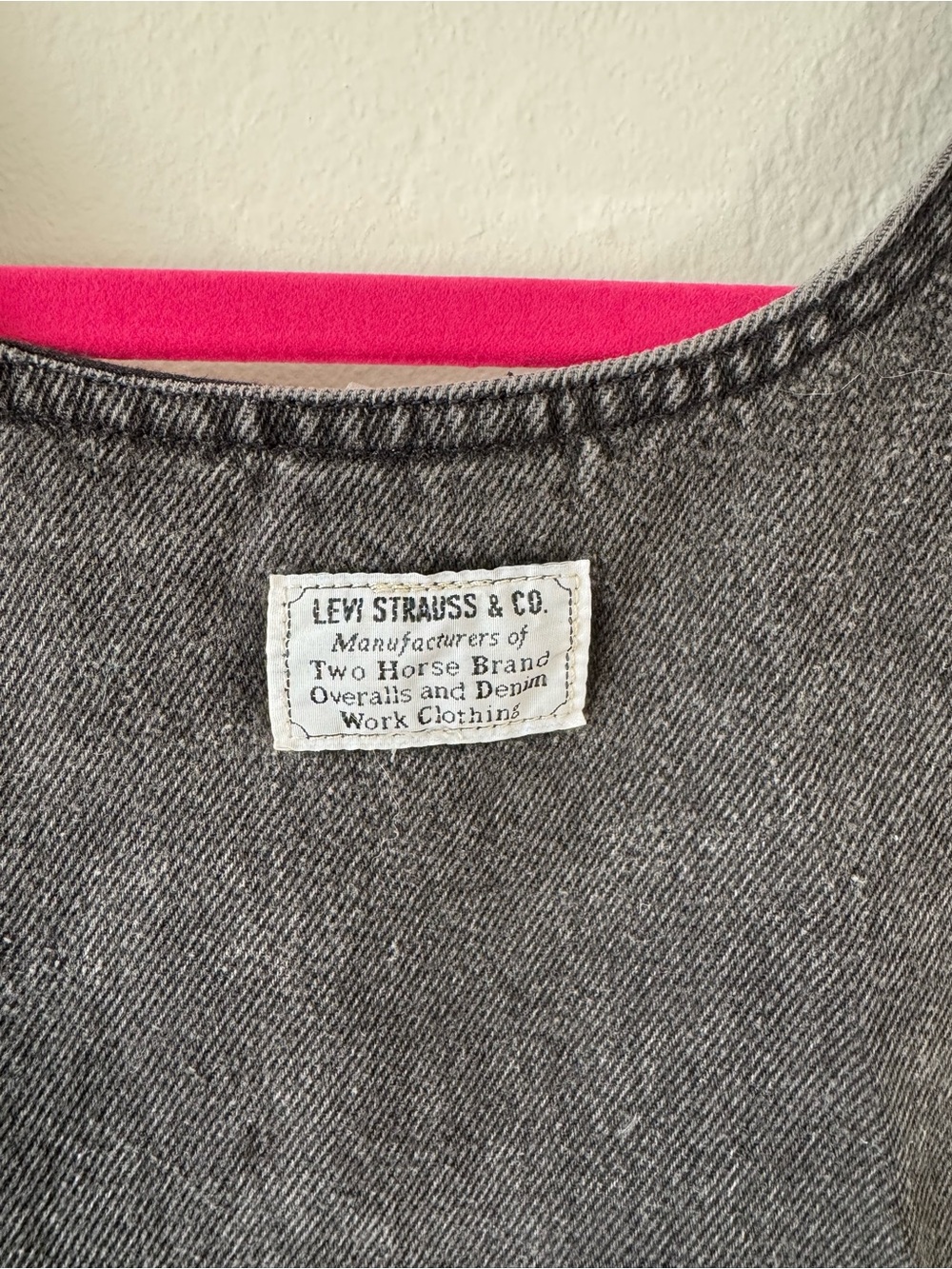 Levi's Washed Black Button-Front Denim Dress NWT Mediun - Picture 3 of 8